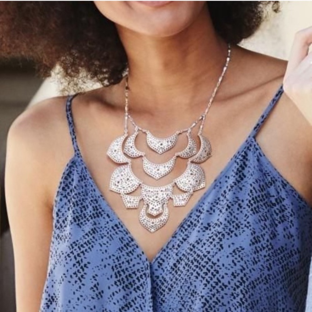 Stella & Dot Plait Statement Necklace